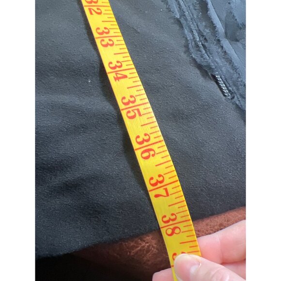 Elie Tahari Black Sleeveless Sheath Dress With Textured Accents Side Slit Size 6 - Picture 2 of 6